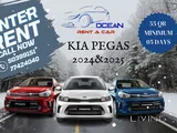 KIA PEGAS 2024MODEL AVAILABLE FOR RENT (MINIMUM 05 DAYS)77424040/50399151
